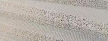 Goma de esponja permeable al aire